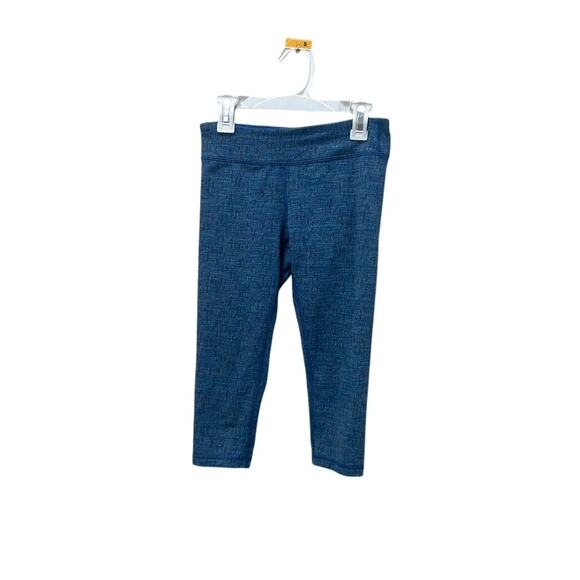 IVIVVA by Lululemon Blue Cropped Leggings size 12 - Picture 1 of 9